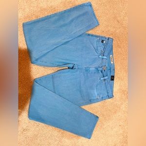 AG Adriano Goldscmied The Stevie Ankle Slim Straight Leg Jeans